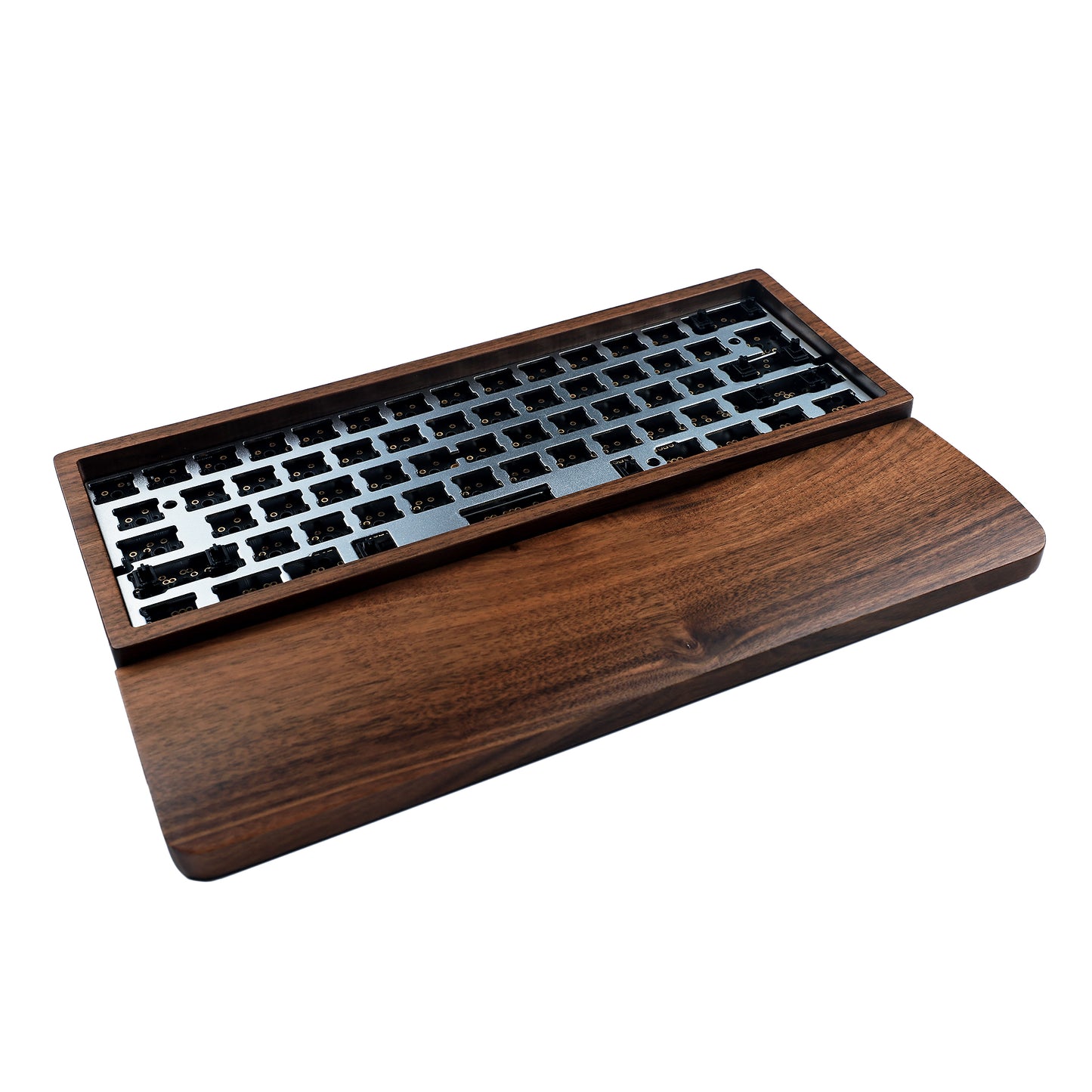 YMD-60% GH60 Wood Case And Wrist Kit(QMK Soldering Supported/ANSI ISO Multi-Layout Supported)