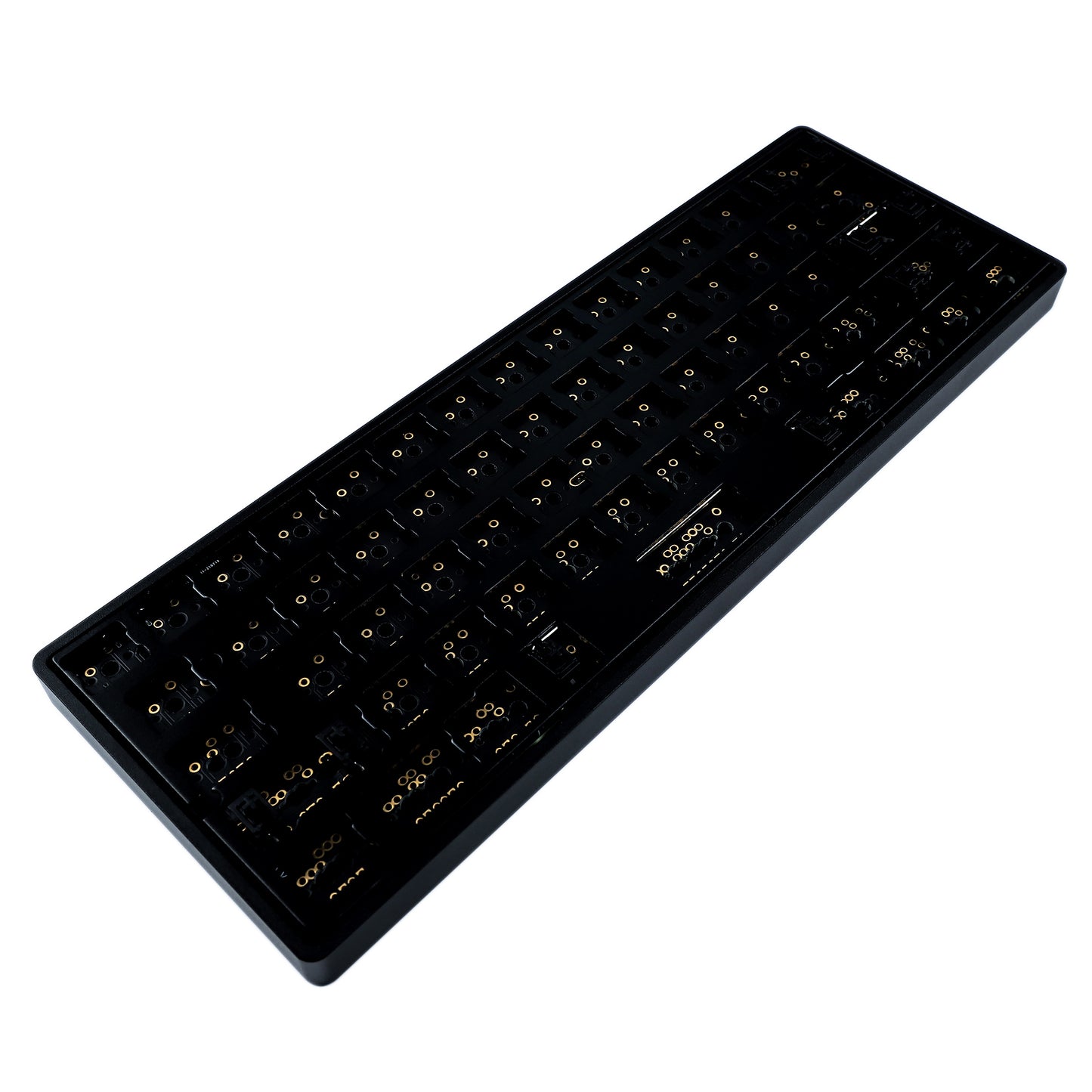 YMD-60% GH60 Light Aluminum Case Kit(QMK Soldering Supported/ANSI ISO Multi-Layout Supported)