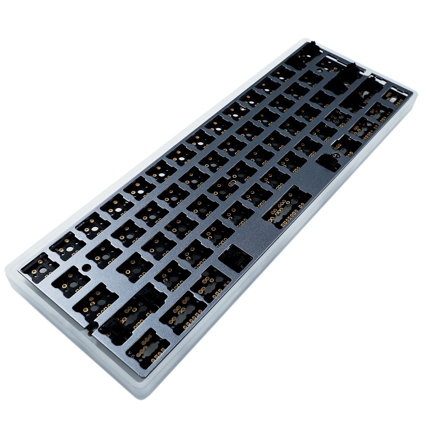 YMD-60% GH60 Acrylic Case Kit(QMK Soldering/ANSI ISO Multi-Layout Supported)