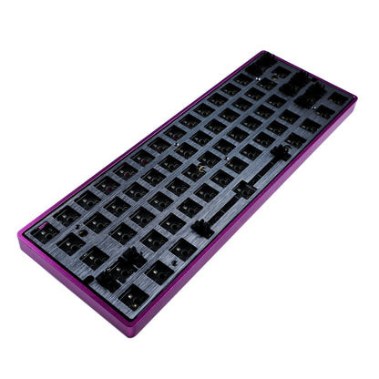 GK61 Light Aluminum Case Kit(RGB Hotswap PCB/Bluetooth Or Wired Programmable)