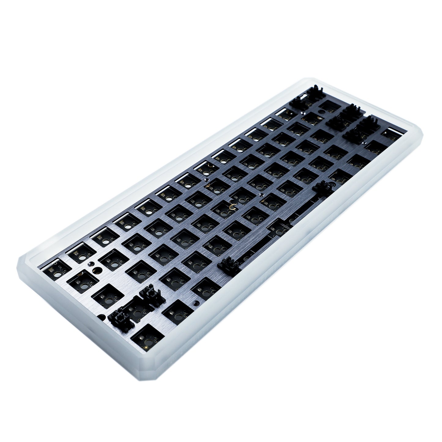 GK61 Aluminum/PC Case Kit(RGB Hotswap PCB/Bluetooth Or Wired Programmable)