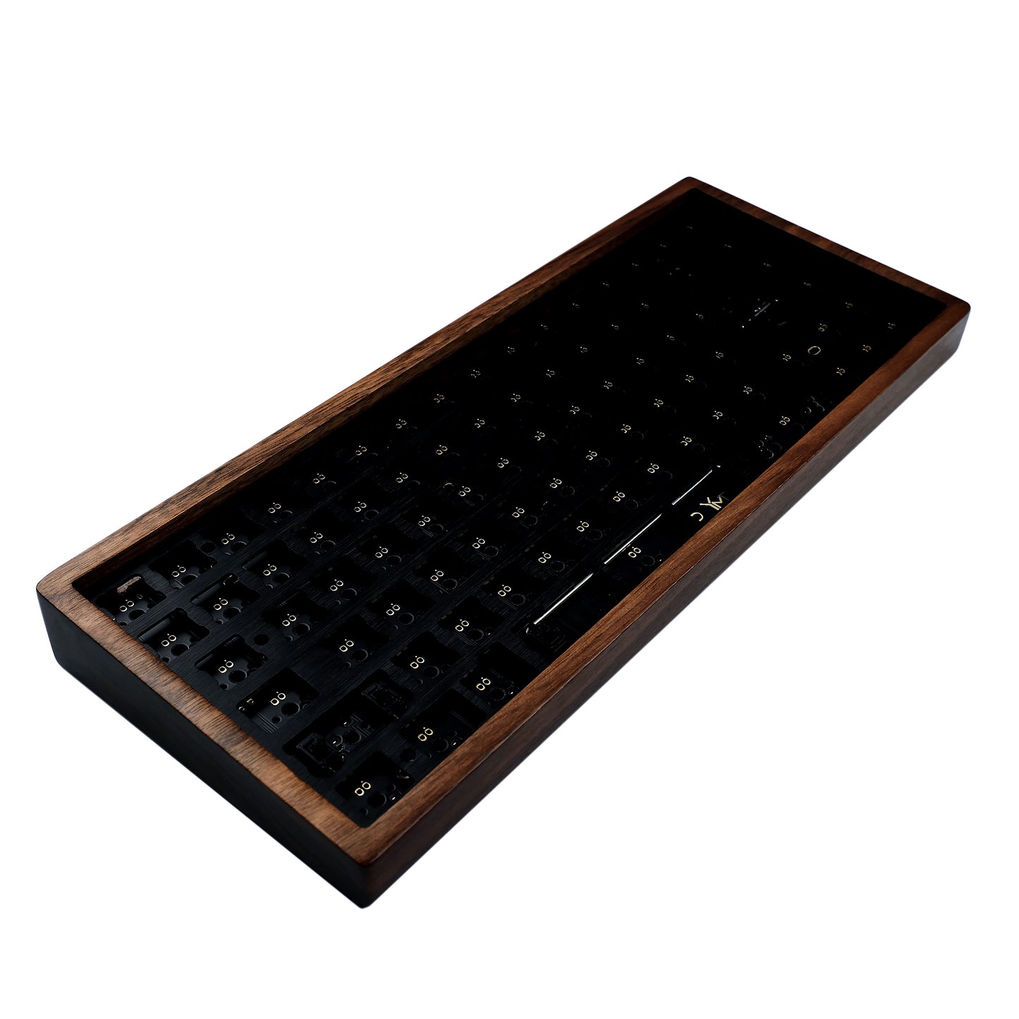 YMD-75% 84 Wood Kit(Standard QMK YMD-75% 84 V3 Hotswap Kit/ANSI And ISO Supported)