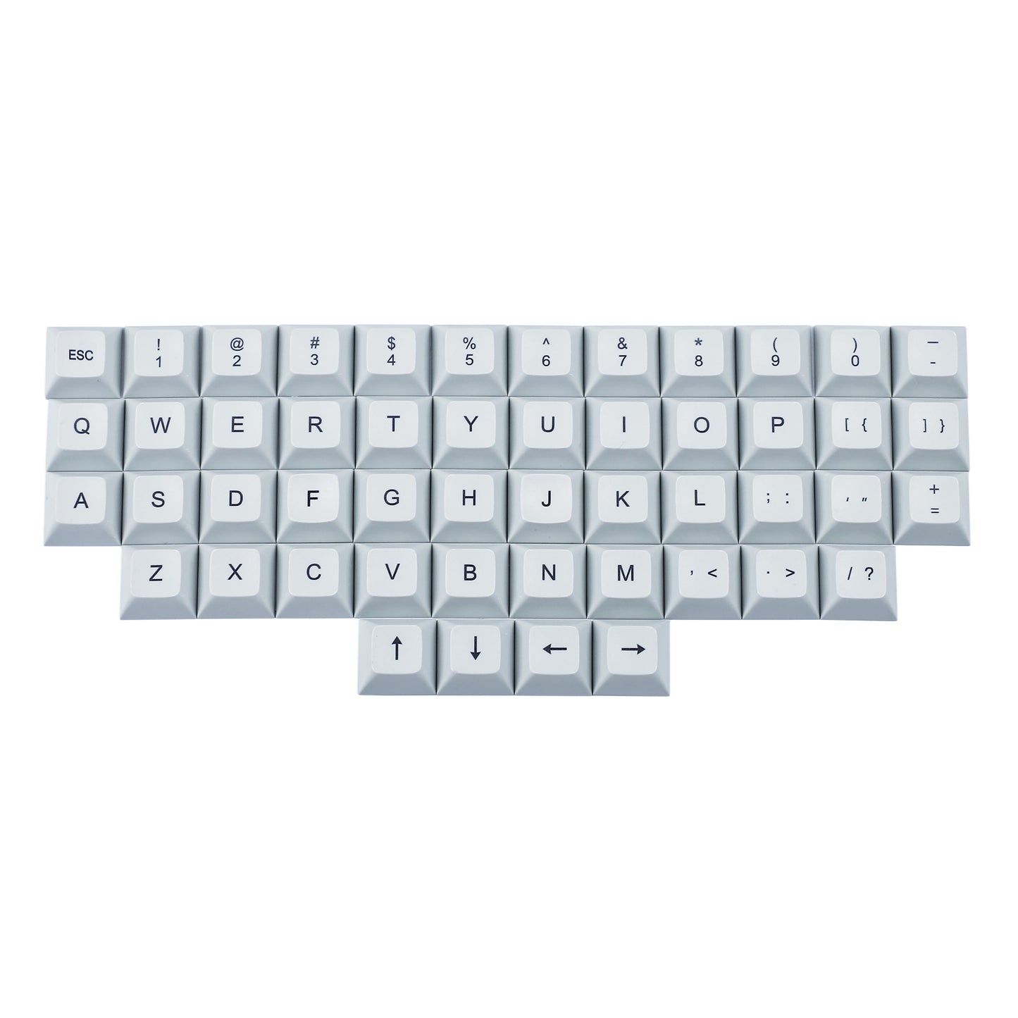 DSA 48 Keycaps(PBT 1.4mm Thickness/Planck Filco Ergodox Using)