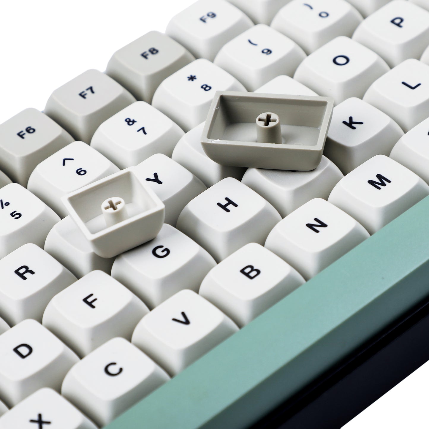 125 9009 Retro Keycaps(Dye Sub XDA Profile PBT 1.2mm Thickness/Filco Ducky 104 TKL 61 KBD75 Kira96 YMD96 XD64 Tada68 Using)