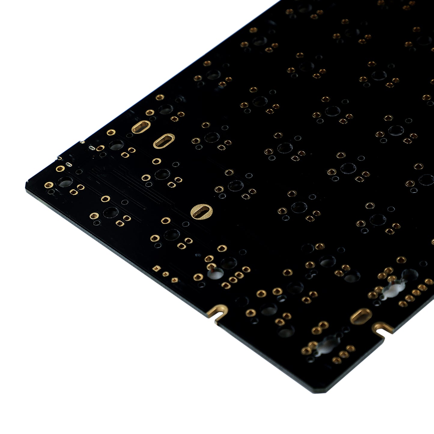 YMD-96 Soldering PCB+NYM-96 Plate(QMK Underlglow Supported/ANSI ISO NYM-96 Case 96 Wood Case Using)