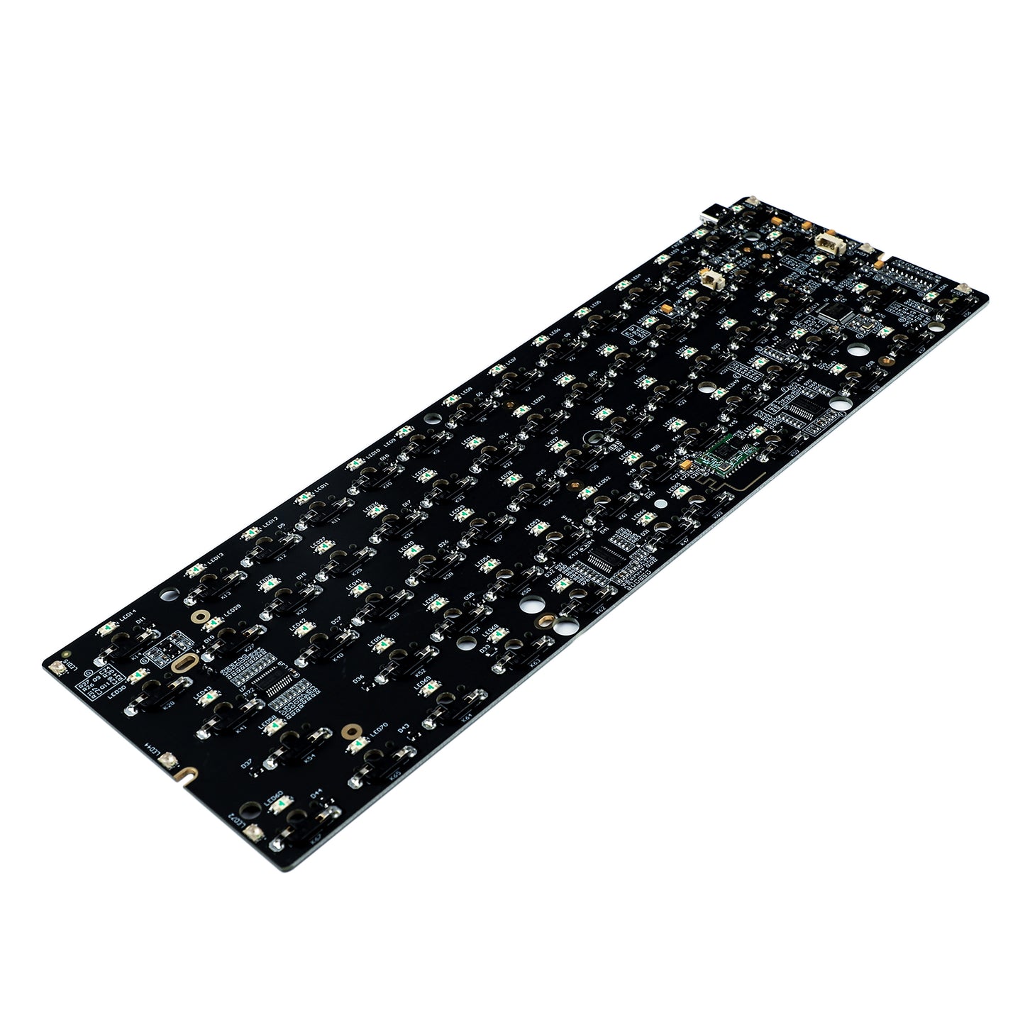 GK61 GK64 GK61XS GK64XS RGB Hot Swap PCB+Plate(Independent Driver/Bluetooth or wired)