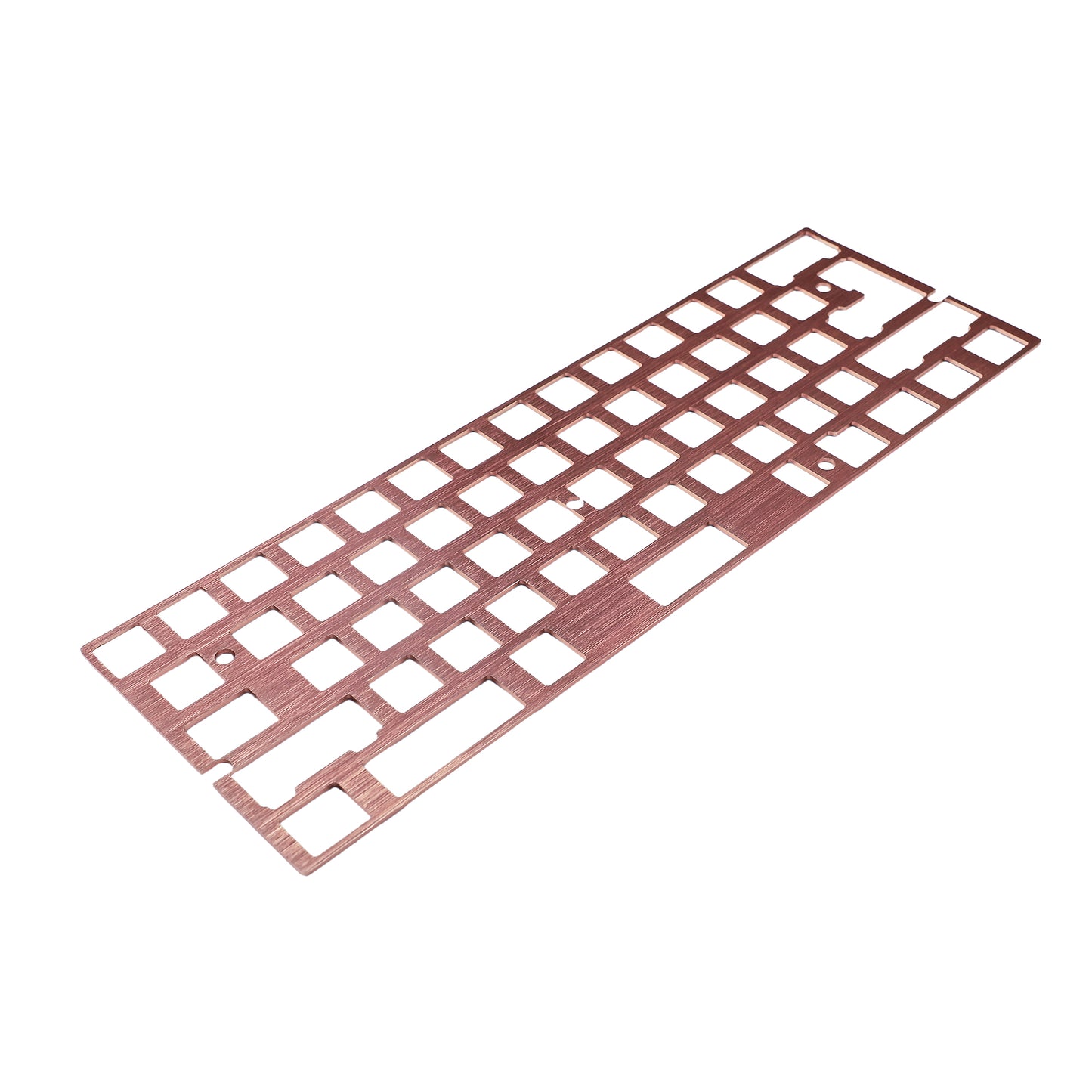 GH60 60% Universal Brush Aluminum Positioning Plate(ANSI ISO Supported/Multi-layout Supported)