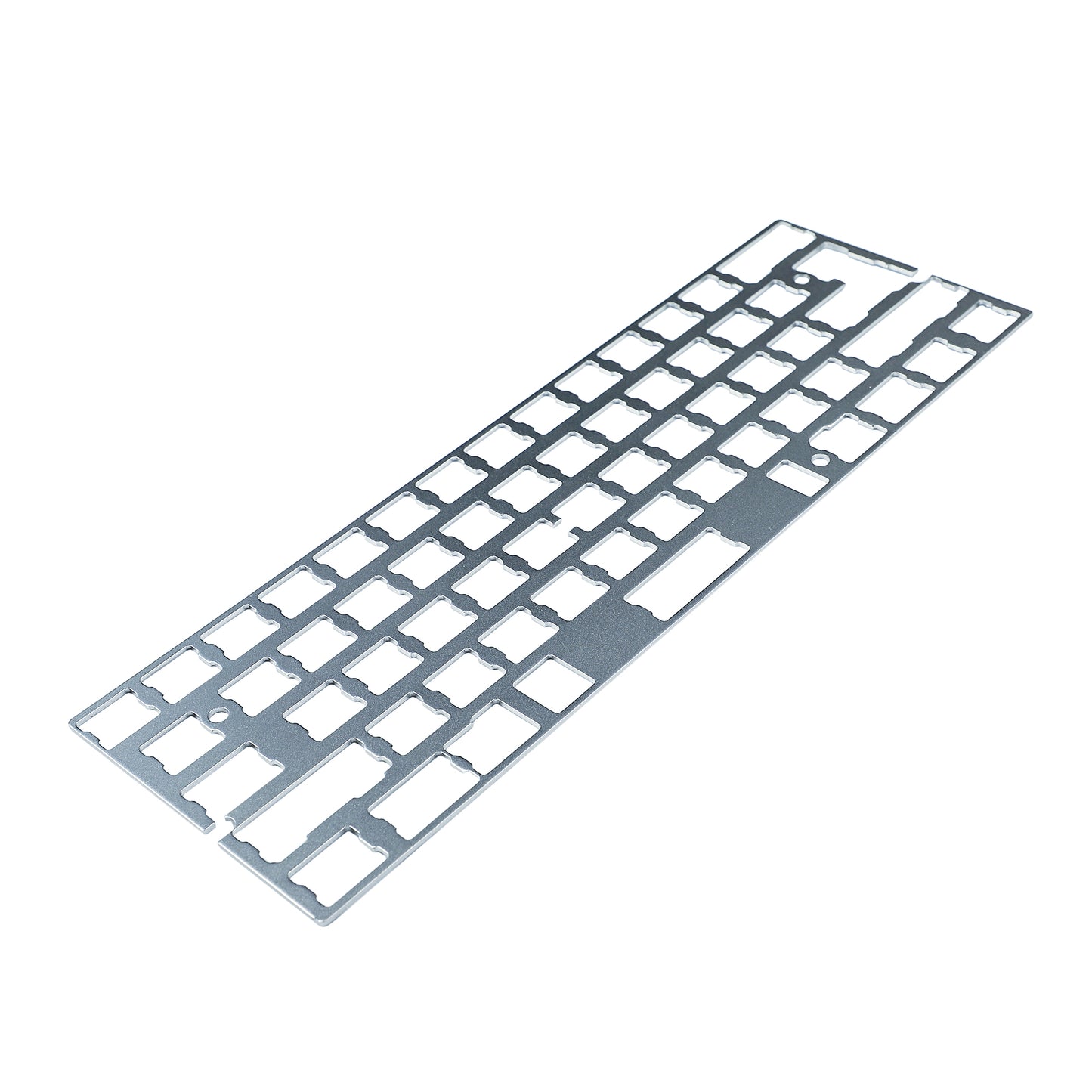 GH60 60% Universal Sandblast Aluminum Positioning Plate(ANSI ISO Supported/Multi-layout Supported)