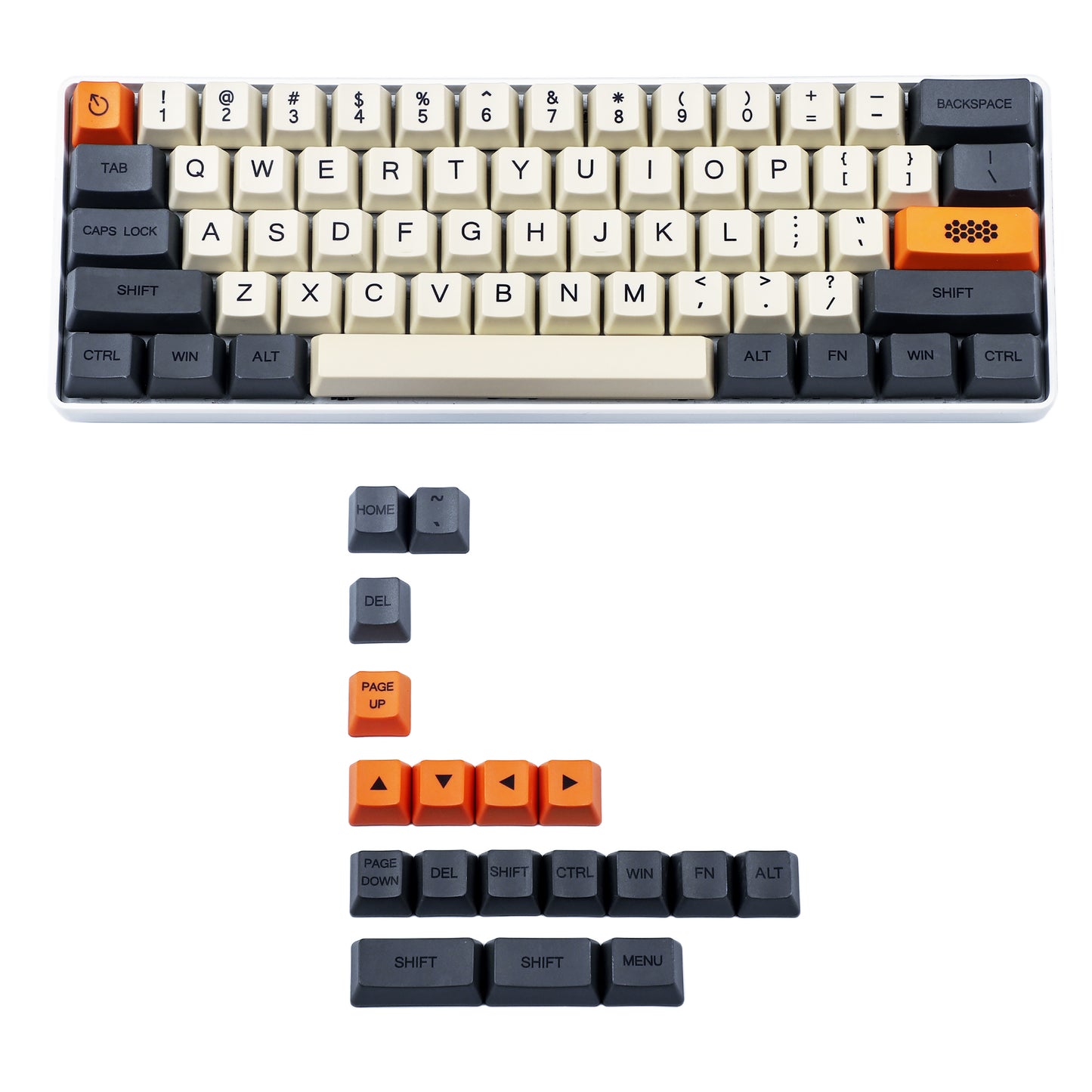 78 Carbon Or Customized Keycaps(Dye Sub OEM Profile PBT/GH60 GK64 Tada68 Using)