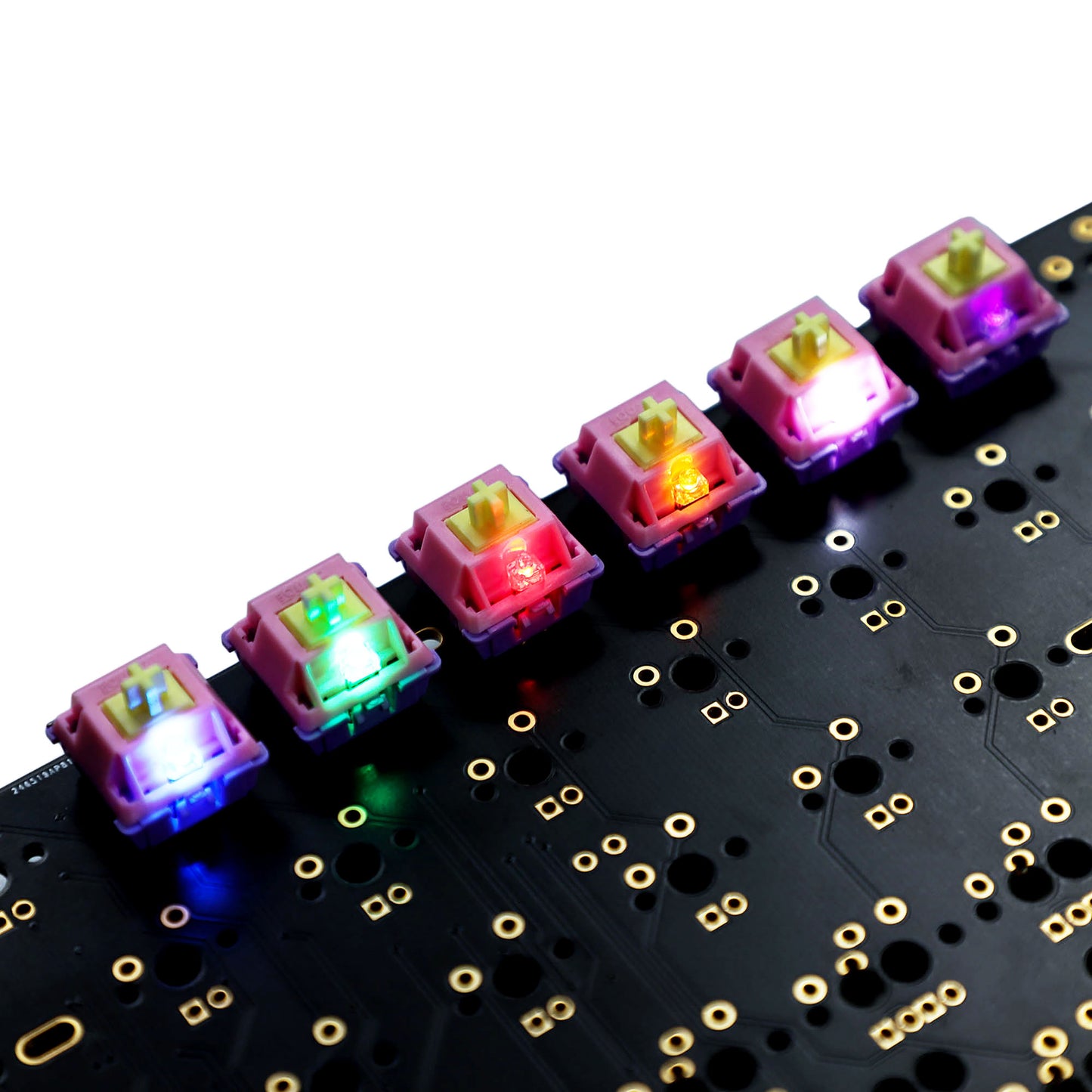 DIY 110 pcs\lot 1.8mm Butterfly Leds(Cherry Gateron Kailh MX Switches Using)