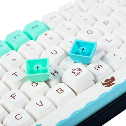 136 Childlike Keycaps(Dye Sub ZDA Profile/104 87 GK61 96 84 GK64 68 Using)