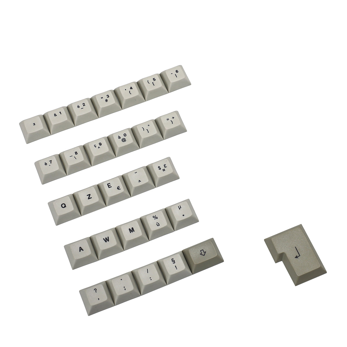 9009 Retro 143 Or 125 Keys Keycaps(DSA Profile De UK Spain Italian Fre ...