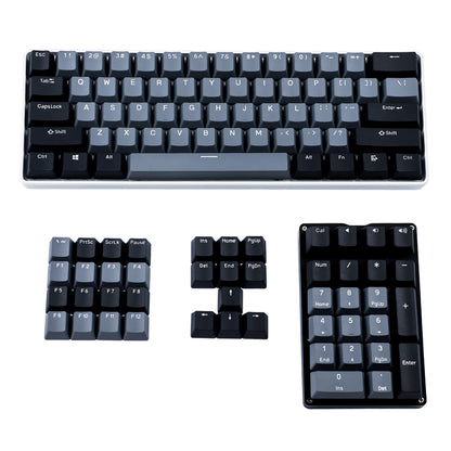 108 Dolch Or Gray White Keycaps(OEM Profile PBT/Double Shot Non Shine Through)