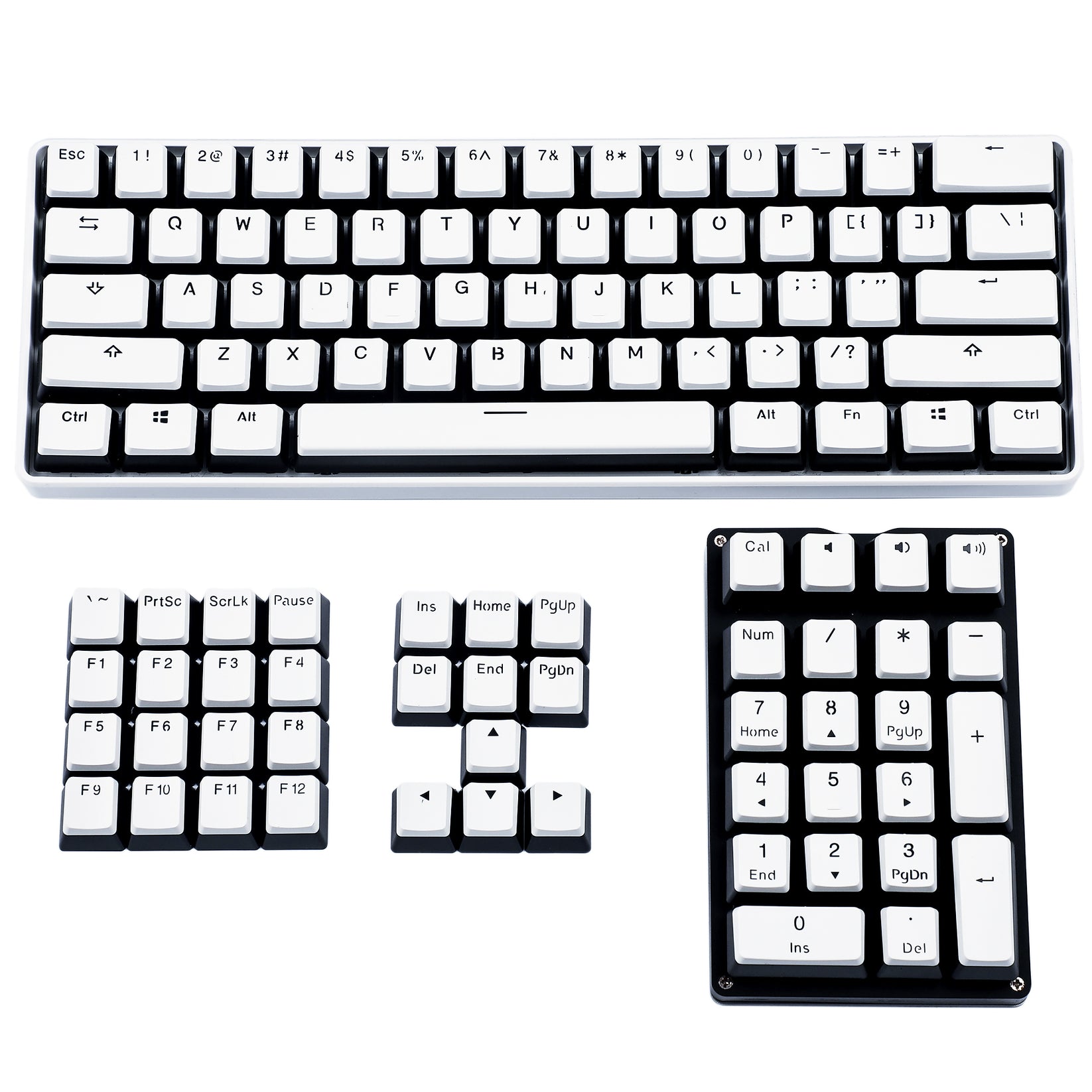 Pudding 108 Keycaps(OEM Profile PBT/Double Shot Non Shine Through) YMDK