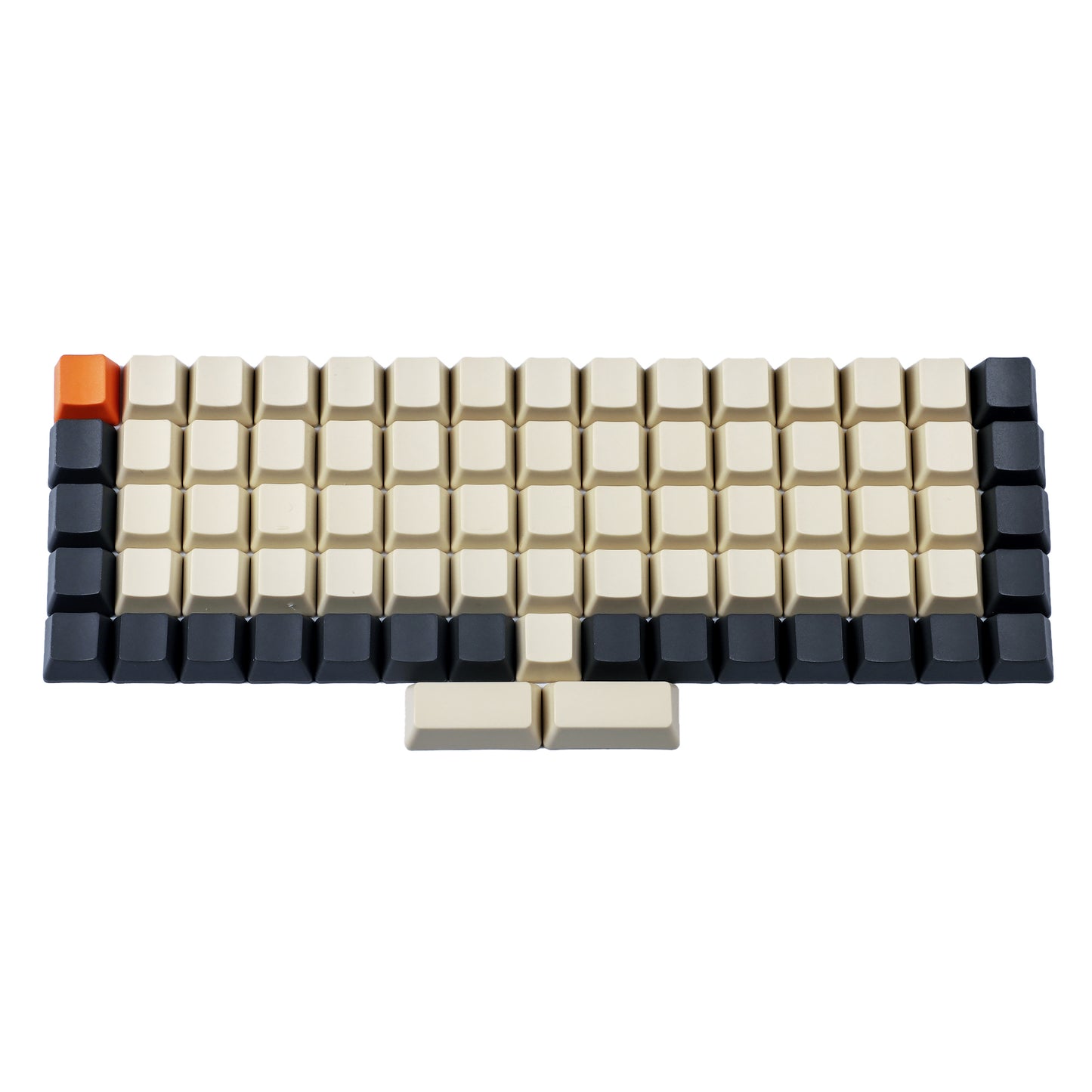 77 Blank Keycaps(OEM PBT 1.5mm Thickness/Ortholinear Layout XD75 ID75 Planck Preonic Niu40 YMD40v2 Using)