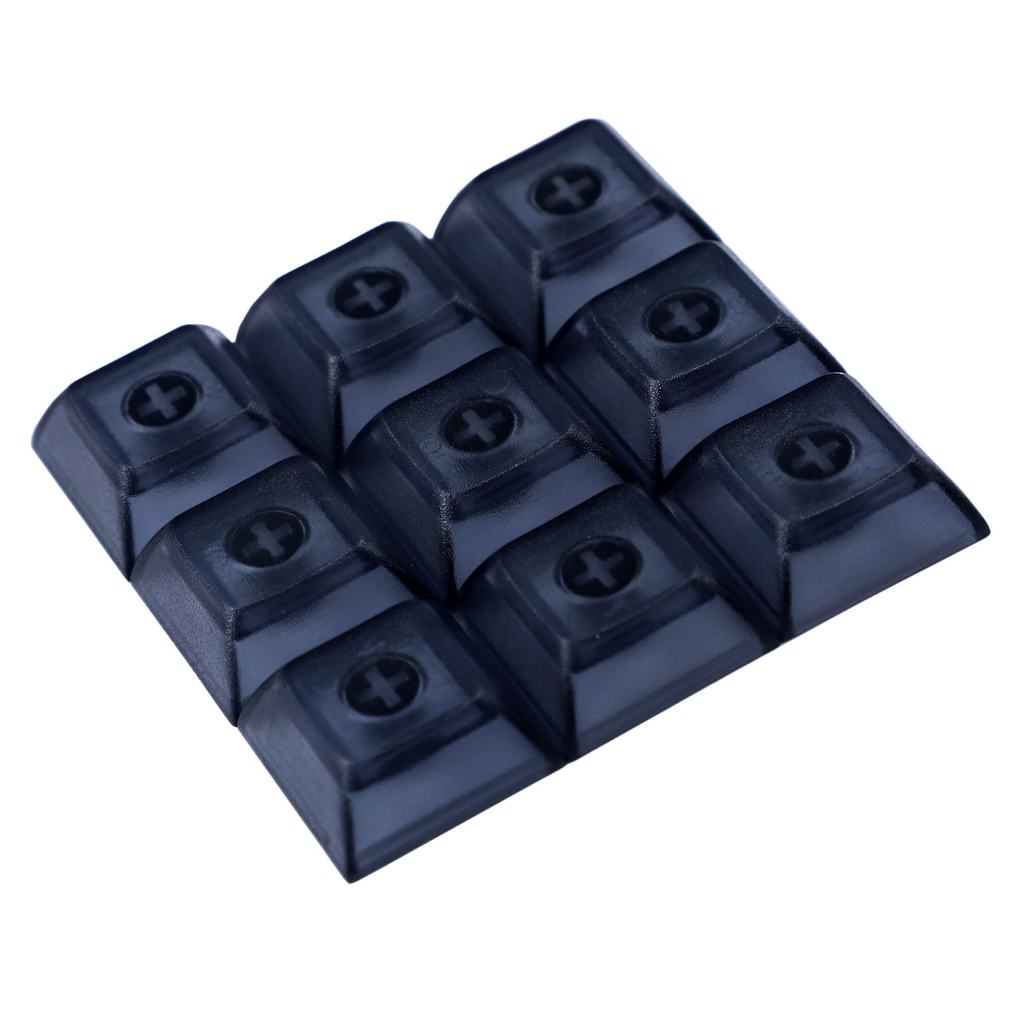 DSA 1u Transparent Blank Keycaps(ABS 1.4mm Thickness)