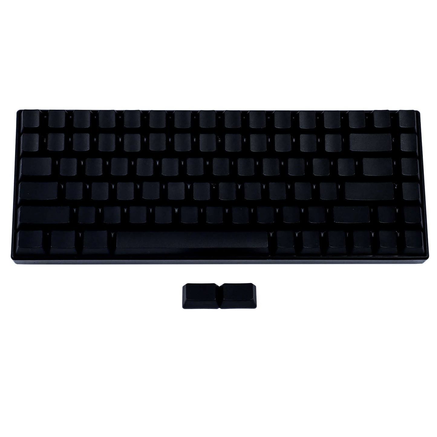 86 Black / White / Dolch Blank Keycaps(OEM Profile PBT 1.5mm Thickness/75% Keycool Tada68 YD64 Using)