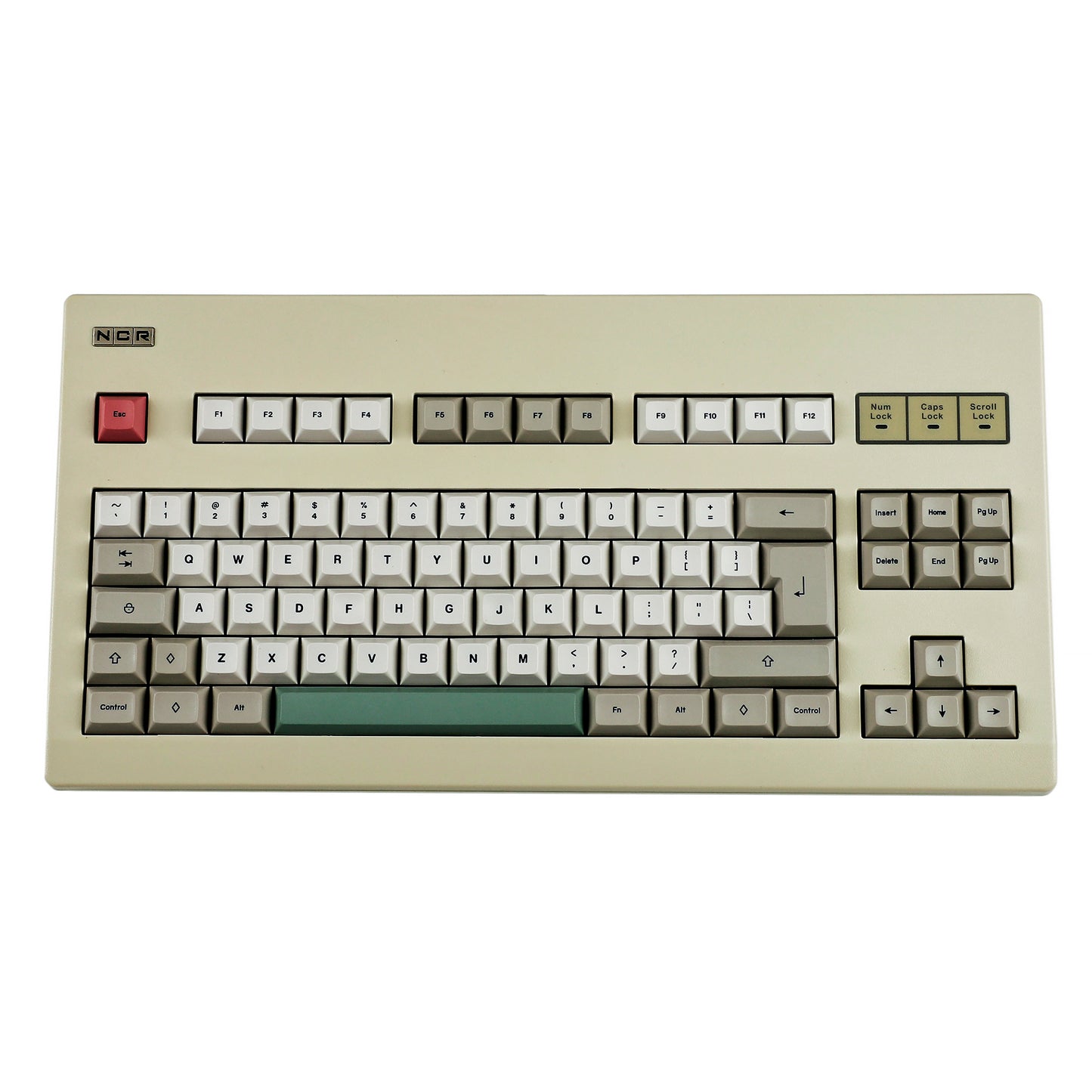 [In Selling]NCR-80 NCR80 R3 VINTAGE Beige Black Case MECHANICAL KEYBOARD KIT(ANSI ISO TKL Hotswap VIA Supported/Wired)