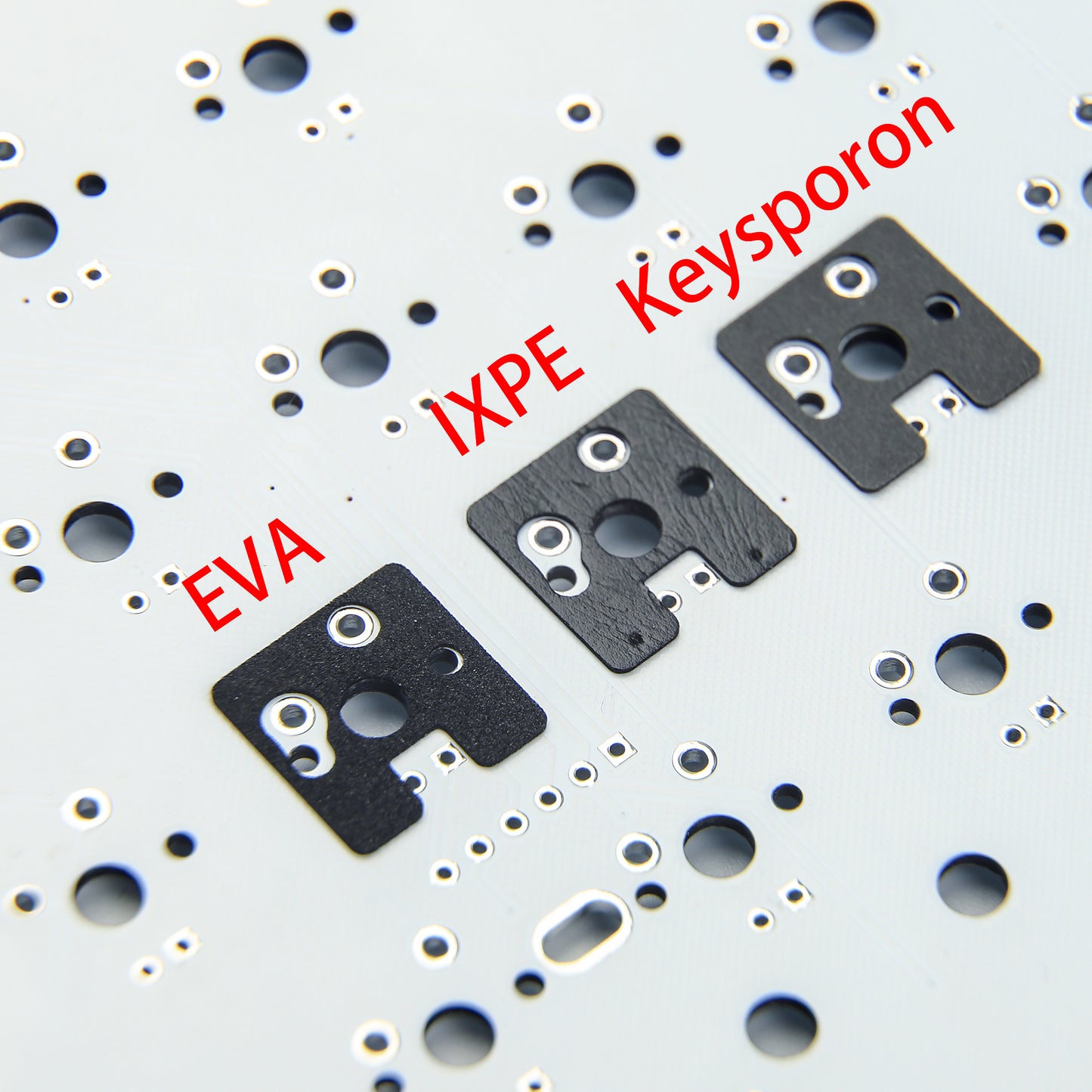 Switch Pads 120-Pack Switch Buffer Foam(PE EVA Poron/Hotswap And soldering PCB Using)